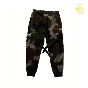 Military - Camouflage Loose - Fit Cargo Pants